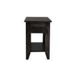 1 Drawer, 1 Shelf, Chairside Table - Teak - Image 3