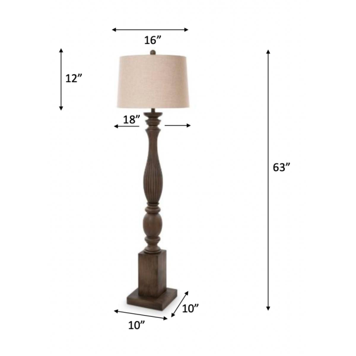 Elmwood Floor Lamp - Image 3