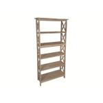 72'' X -Sided Bookcase