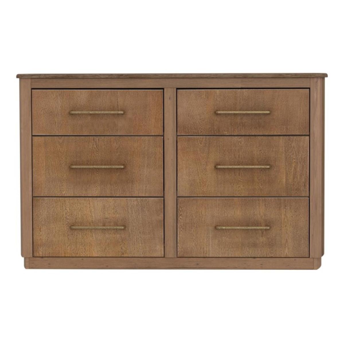 6 Drawer Dresser - Mezquite - Image 5