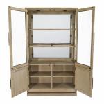 Rio Vista Bunching Curio w/ Reversible Panels and Cabinets - Muted Earth Tones Clay Finish - Image 5