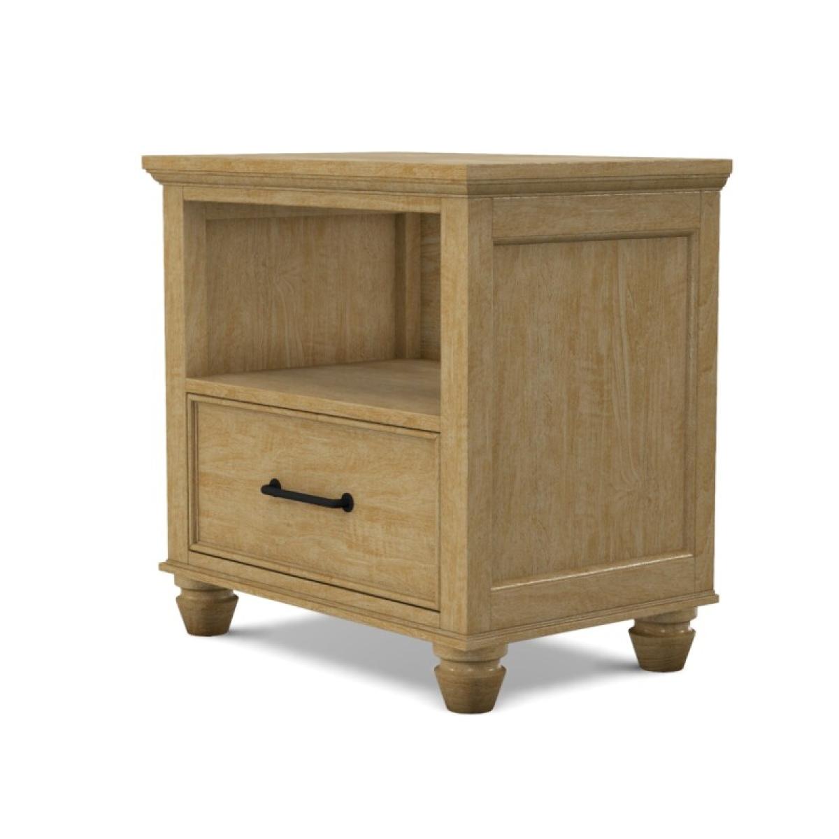 Vista Bedroom 1-Drawer Nightstand - Image 10