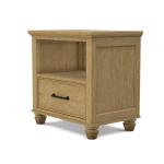 Vista Bedroom 1-Drawer Nightstand - Image 10