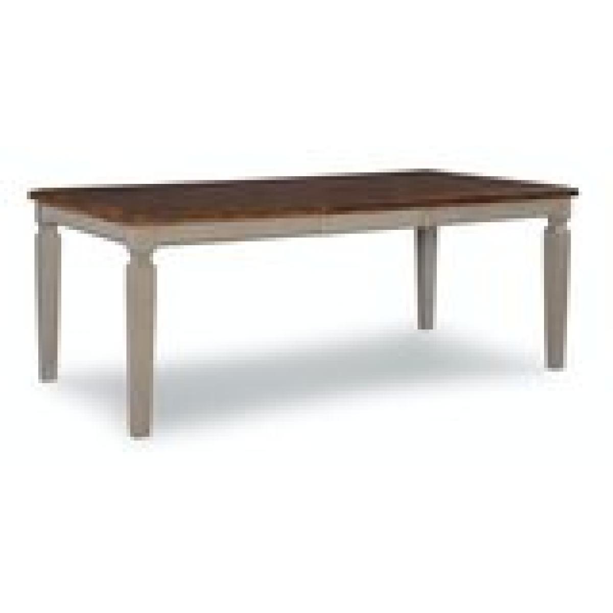 Vista Collection Extension Table in Hickory & Stone - Image 4