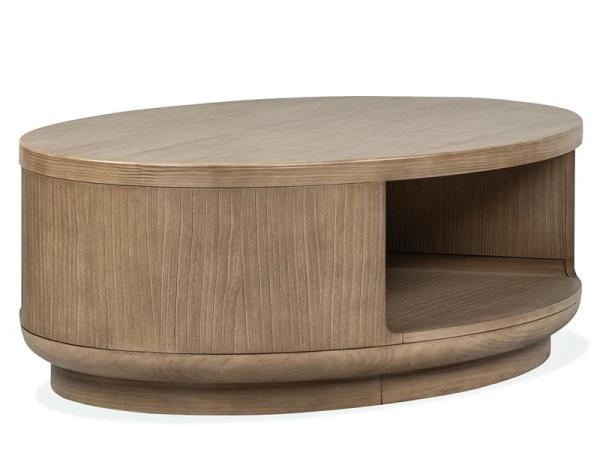 Sanford T6318-47 Oval Cocktail Table w/Casters - Image 8