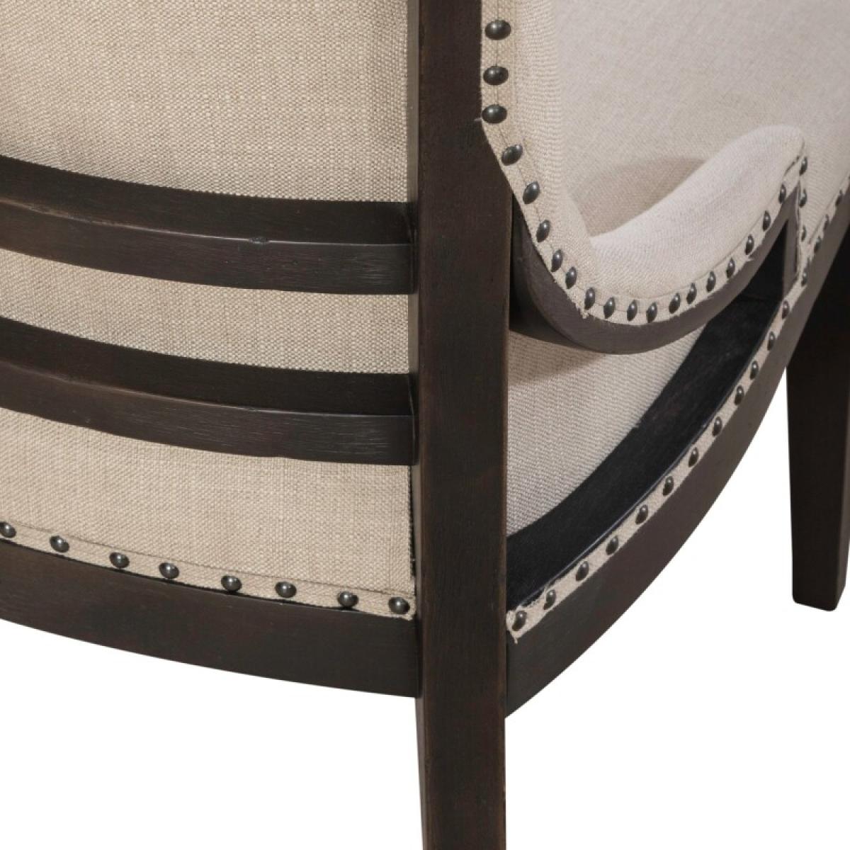 Americana Farmhouse Uph Shelter Side Chair- Black (RTA) - Image 9