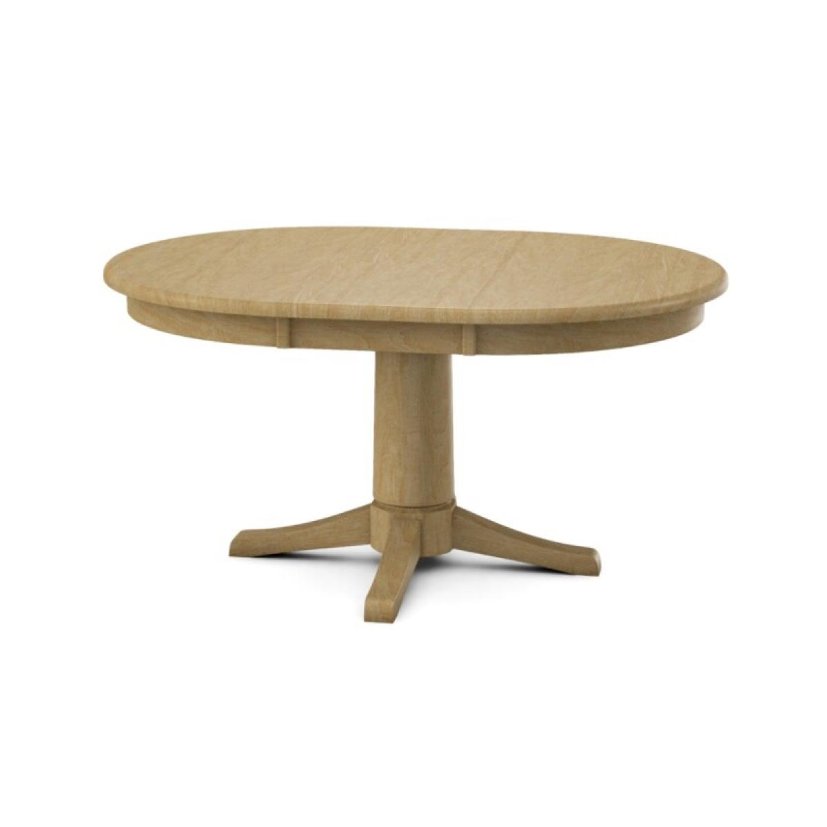 Build Your Own Pedestal Table w/42" x 60" Butterfly Leaf Extension Tabletop w/ Hall Bullnose Edge - Image 6