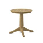 Build Your Own Pedestal Table w/30"H Small Transitional Pedestal - Image 4