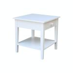 Destinations Collection - Spencer End Table in Pure White - Image 5