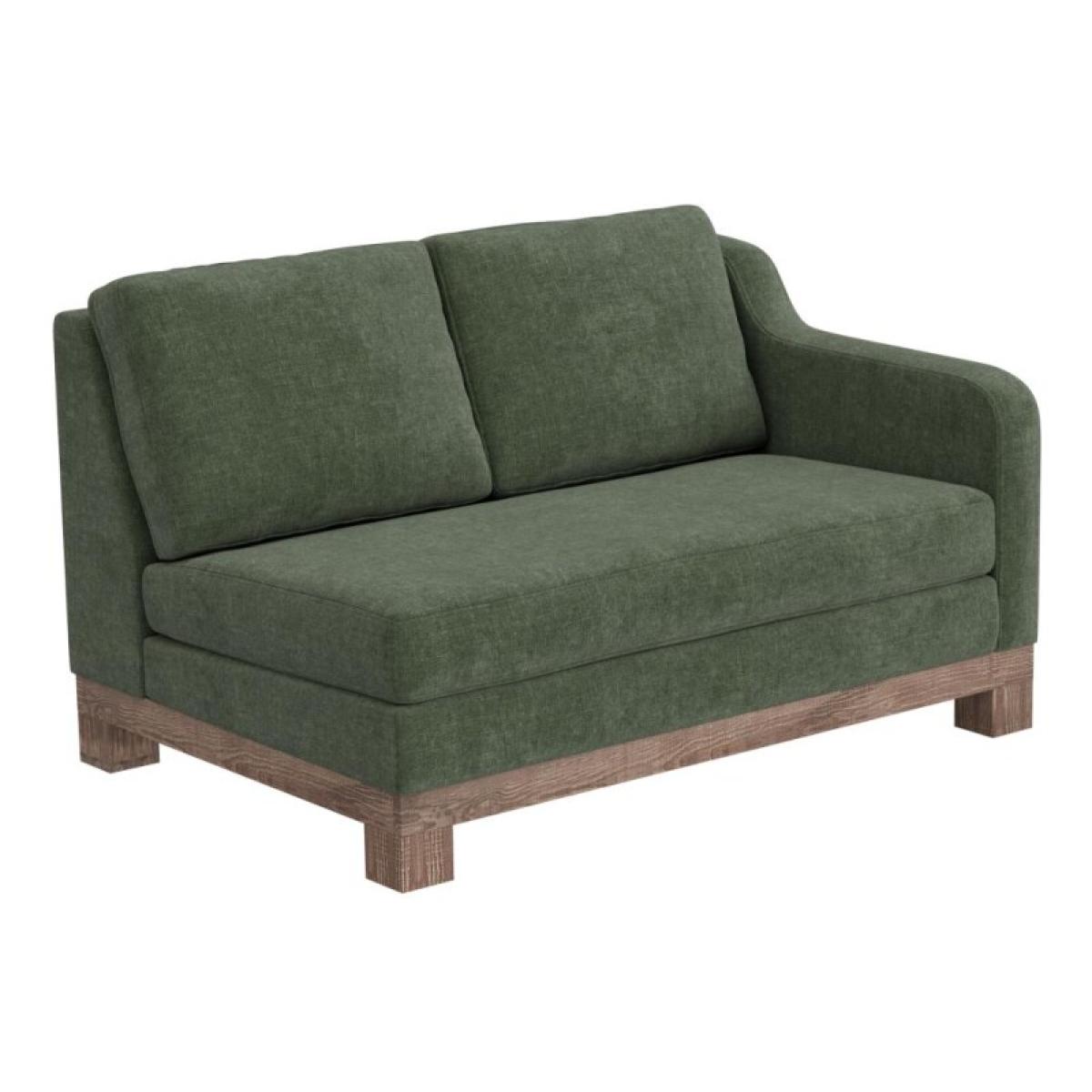 Wooden Frame & Base, Sectional Right-Arm Loveseat - Samba - Image 2