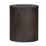 Modern Farmhouse Drum End Table - Image 3