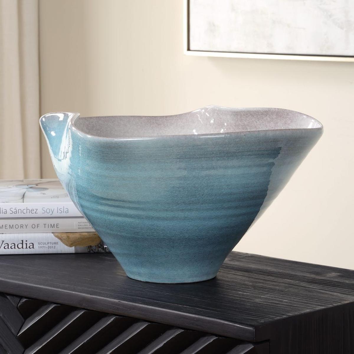 Blue Crest Bowl - Image 4