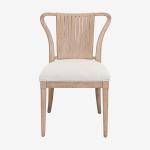 Shaped Corded Back Side Chair (RTA) - Image 4