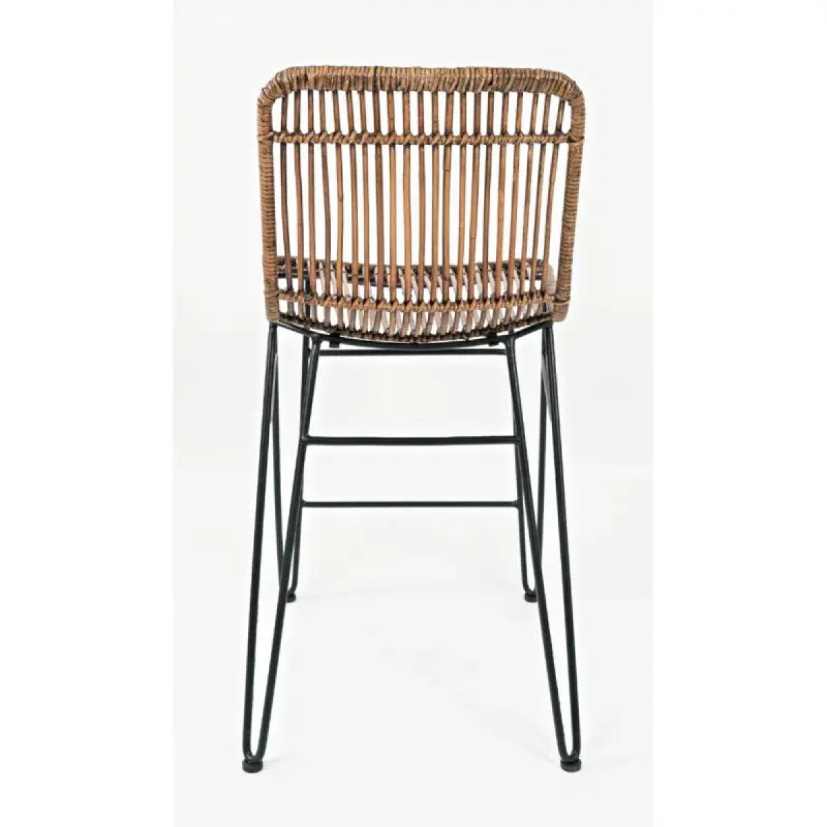 Weaver Rattan Hairpin Counter Stool - Image 5