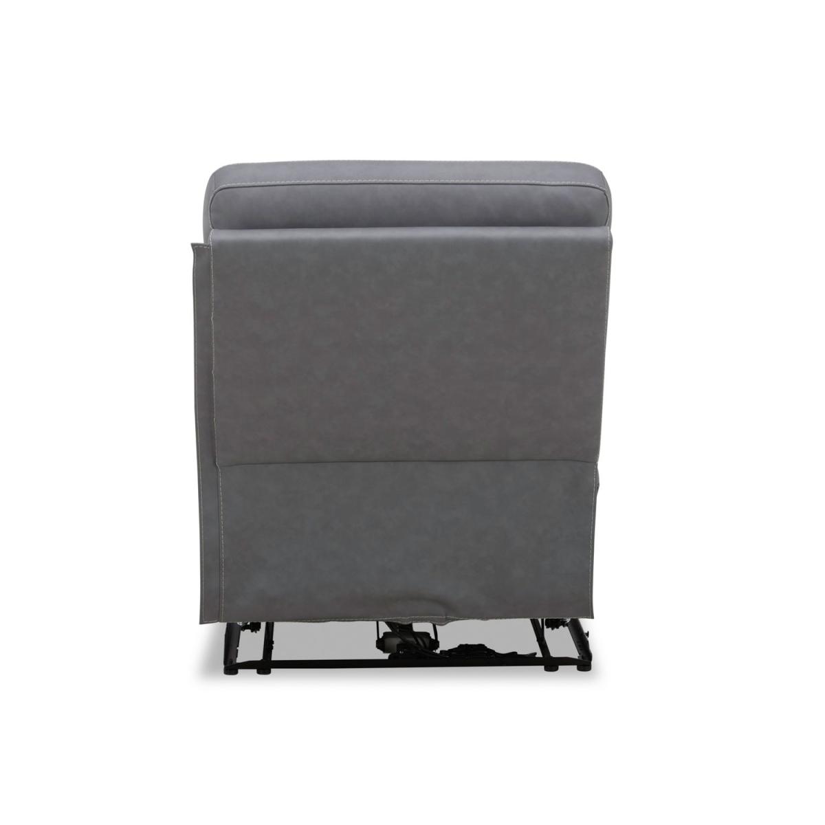 Armless Recliner P3 & ZG - Blue Gray - Image 6