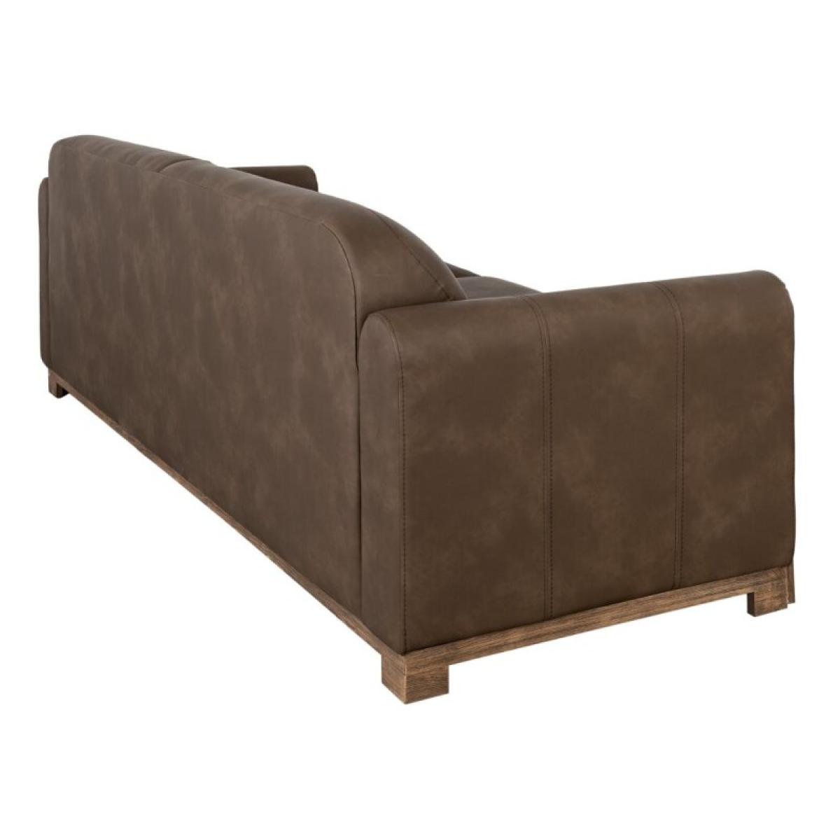 Wooden Frame & Base, Two-Cushion Sofa - Balam - Image 5