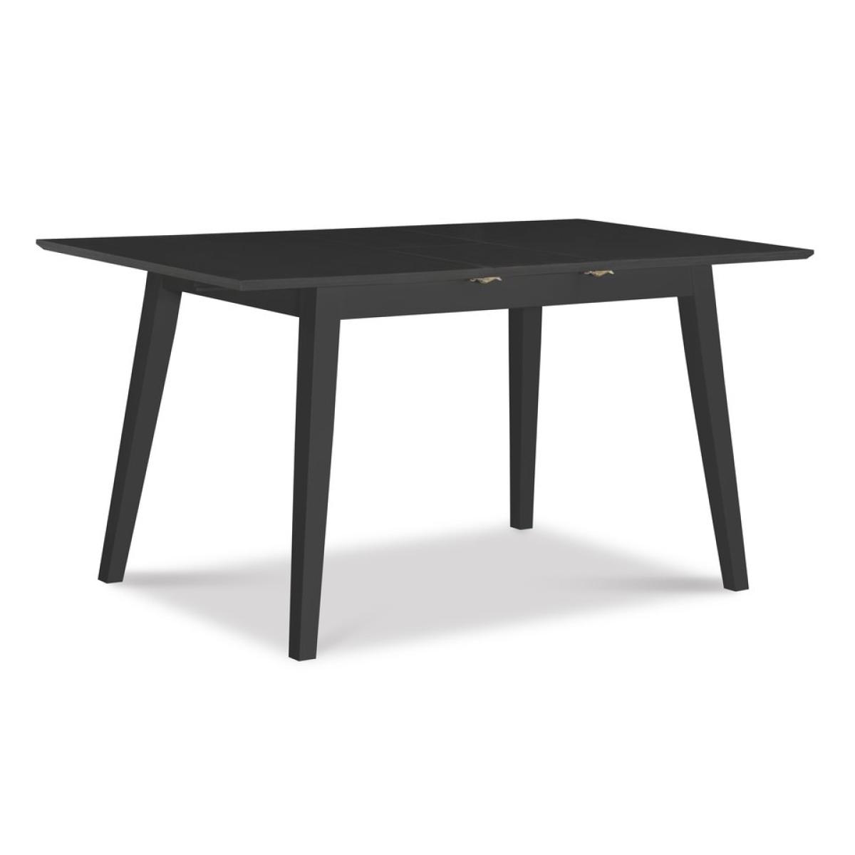 94b6eda7ff50f61c5b4ed45de98e57e6 Dining Essentials - Mid-Century Modern Extension Table in Black - Image 1
