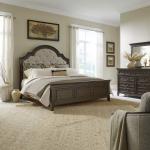 Paradise Valley Queen Uph Bed, Dresser & Mirror