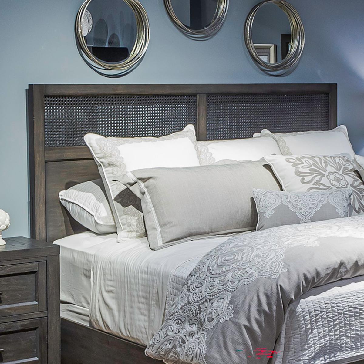 Queen Cane Panel Headboard - Image 2
