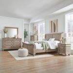 Rustic Traditions Queen Sleigh Bed, Dresser & Mirror, Chest, Night Stand