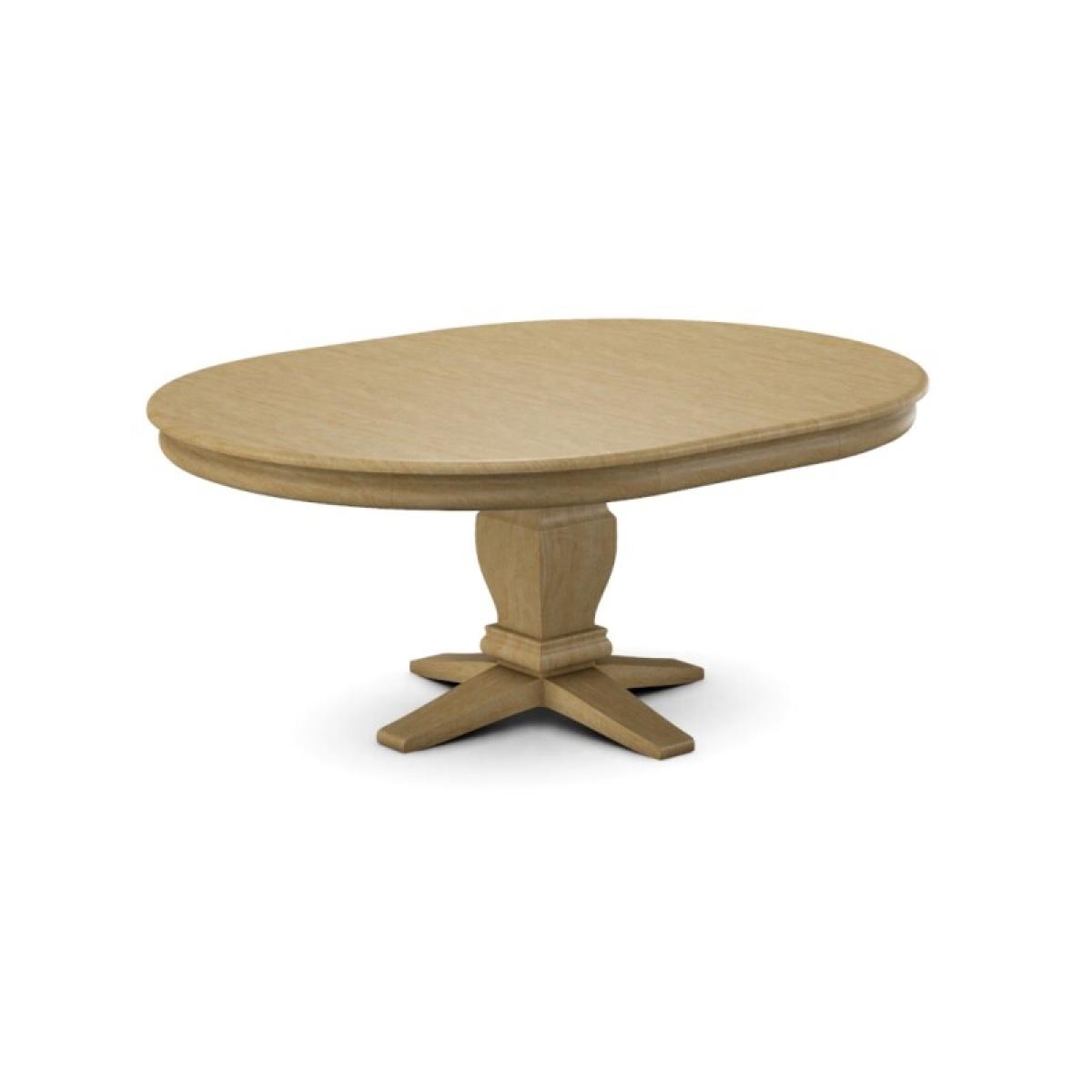Build Your Own Pedestal Table w/ 54" x 72" Butterfly Leaf Extension Top w/Half Bullnose Edge - Image 19