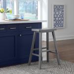 30 Inch Sawhorse Stool- Gray