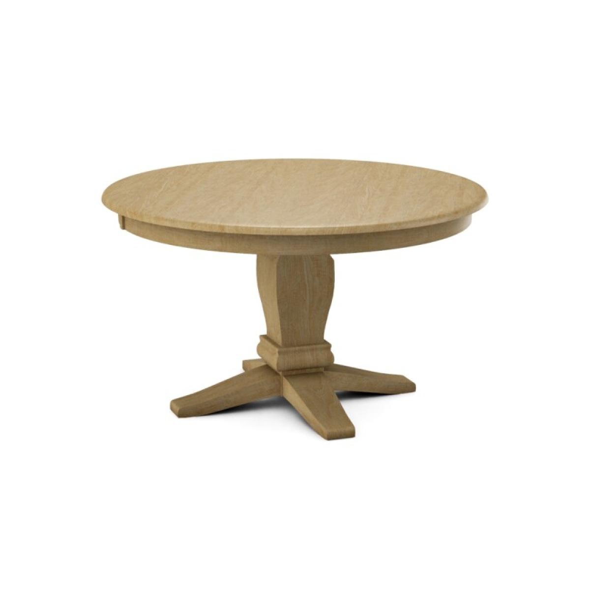 Build Your Own Pedestal Table w/ 52" Round Tabletop w/Reverse Bevel Edge - Image 30