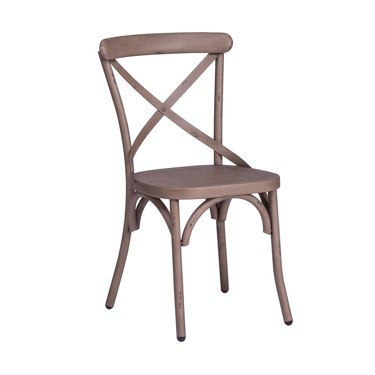 X Back Side Chair - Vintage White - Single Pack - Image 3