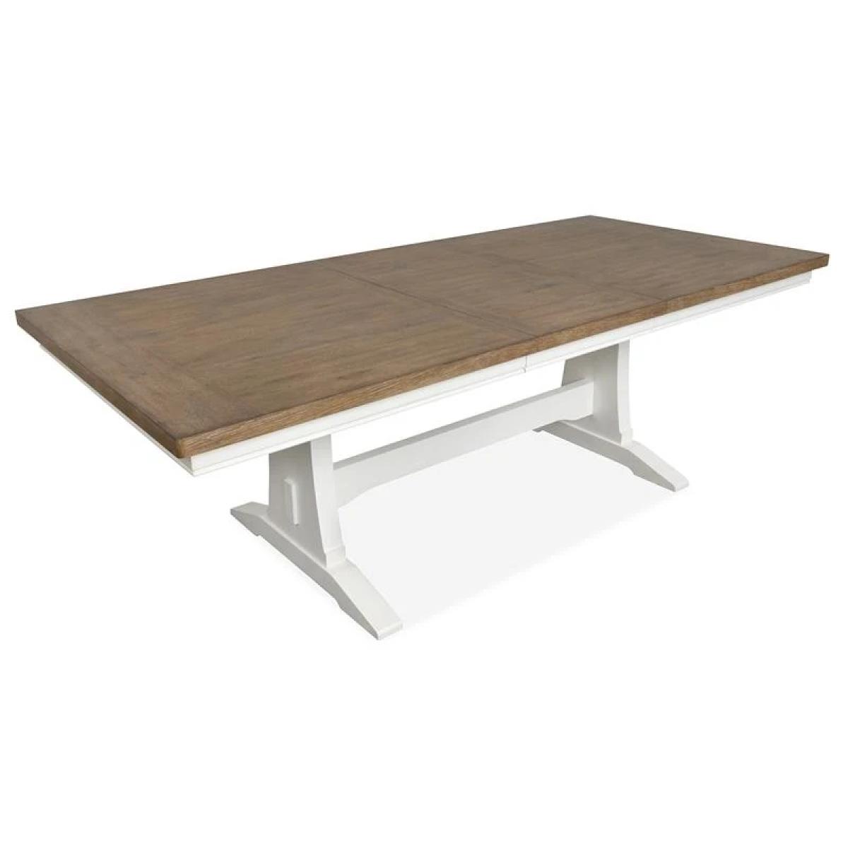Kingston D6407-21 Trestle Dining Table - Image 5