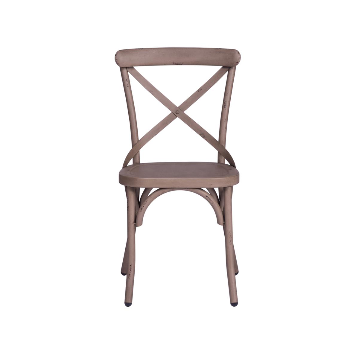 X Back Side Chair - Vintage White - Single Pack - Image 5