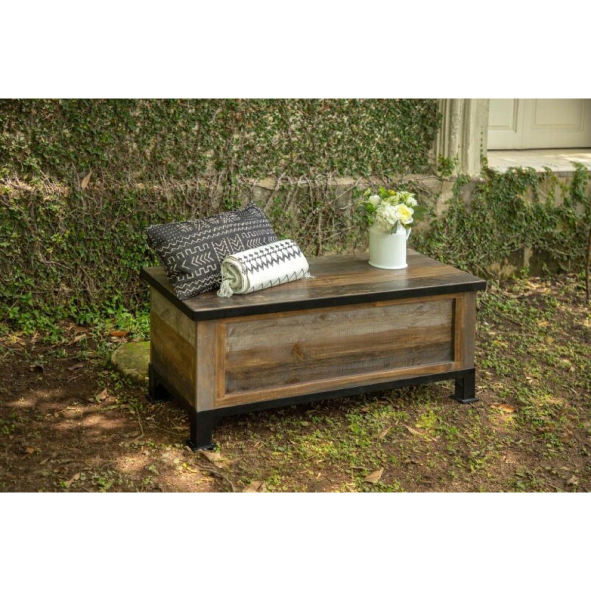 Bedroom Storage Trunk - Antique - Image 3