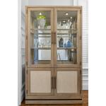 Rio Vista Bunching Curio w/ Reversible Panels and Cabinets - Muted Earth Tones Clay Finish - Image 8