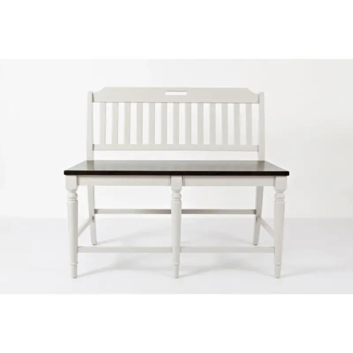 Orchard Park Slatback Counter Bench - Image 4