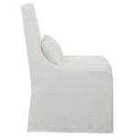 Coley Armless Chair, White - Image 6