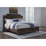 Vista Bedroom - The Vista Bed: Available in K, Q, and Tw in Coal - BD145-1502KF