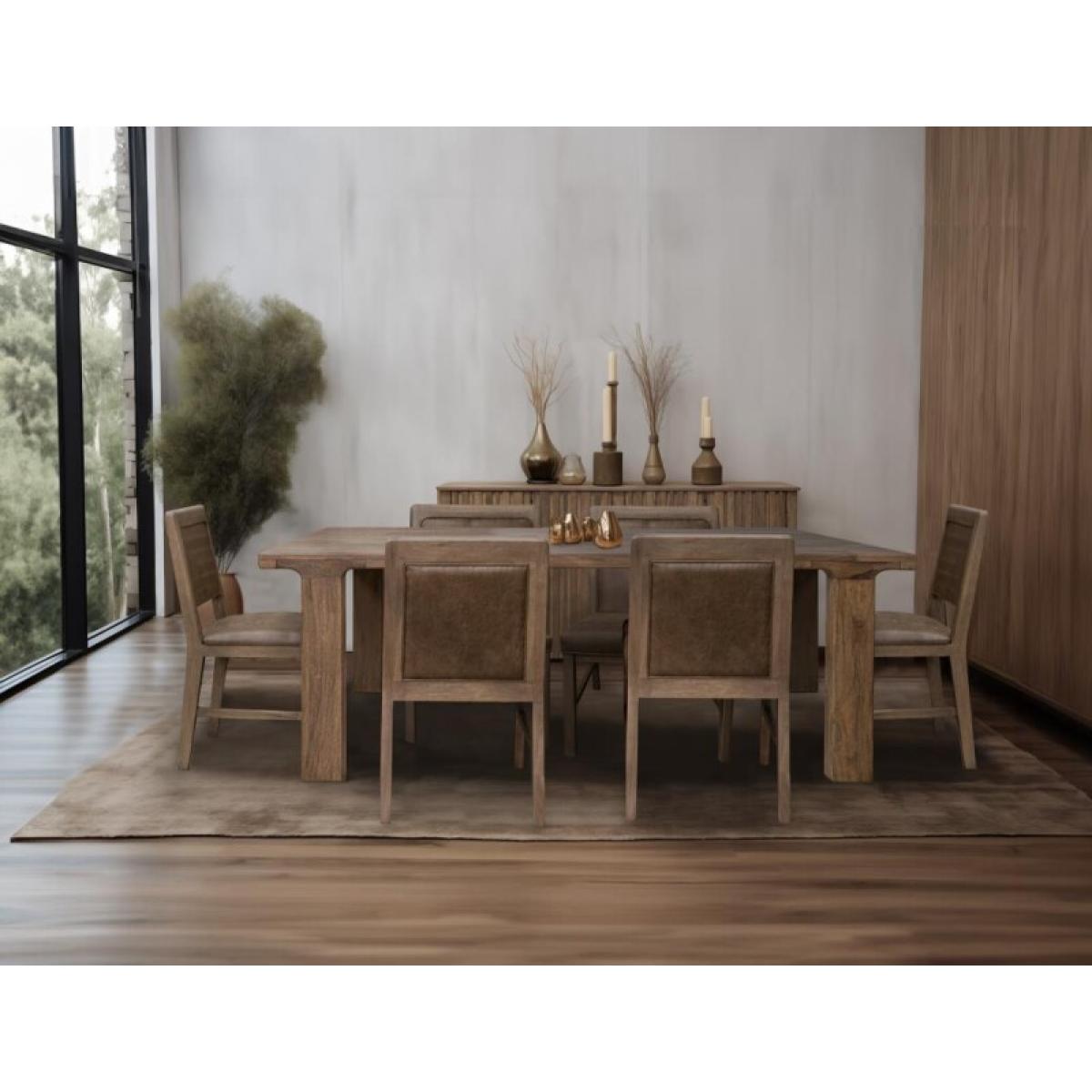 Wooden Table - Mezquite - Image 4