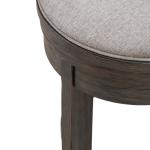 Lennox Hill Uph Swivel Console Stool - Image 6