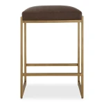Atticus Counter Stool, Gold