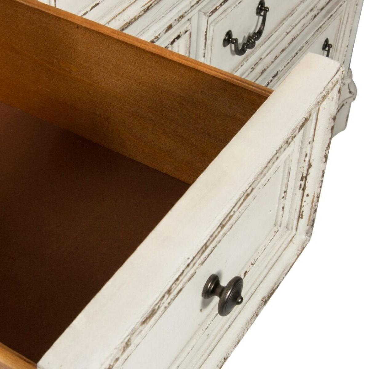 Magnolia Manor Dresser & Mirror - Image 4