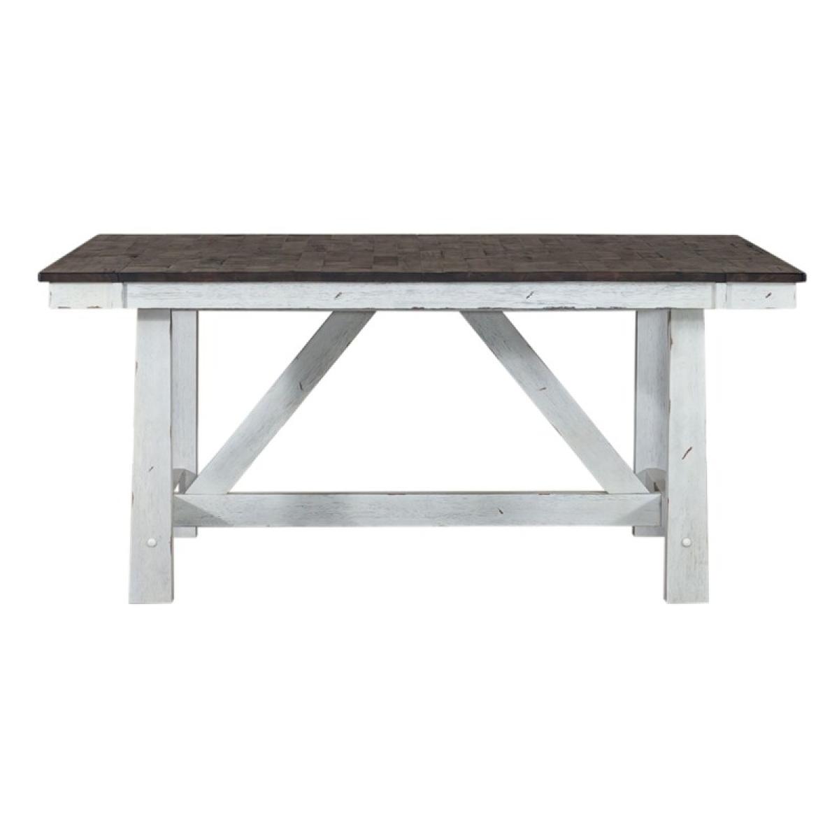 Farmhouse Trestle Table - Image 9