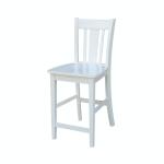 Dining Essentials - San Remo Stool in Pure White