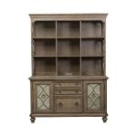 Simply Elegant Credenza & Hutch Set - Image 4