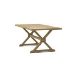 Farmhouse Live Edge Table Top w/ Farmhouse Trestle Base - T-3872TB - Image 30