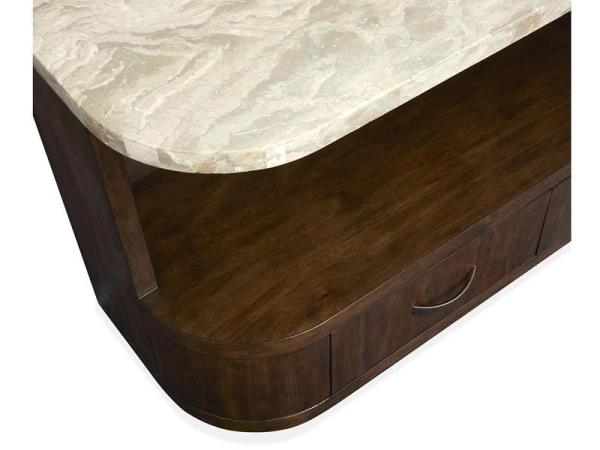 McPherson T6351-75 Demilune Sofa Table - Image 10