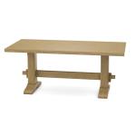 Trestle Solid Table Top w/ Trestle Table Base - T-7236B - Image 6