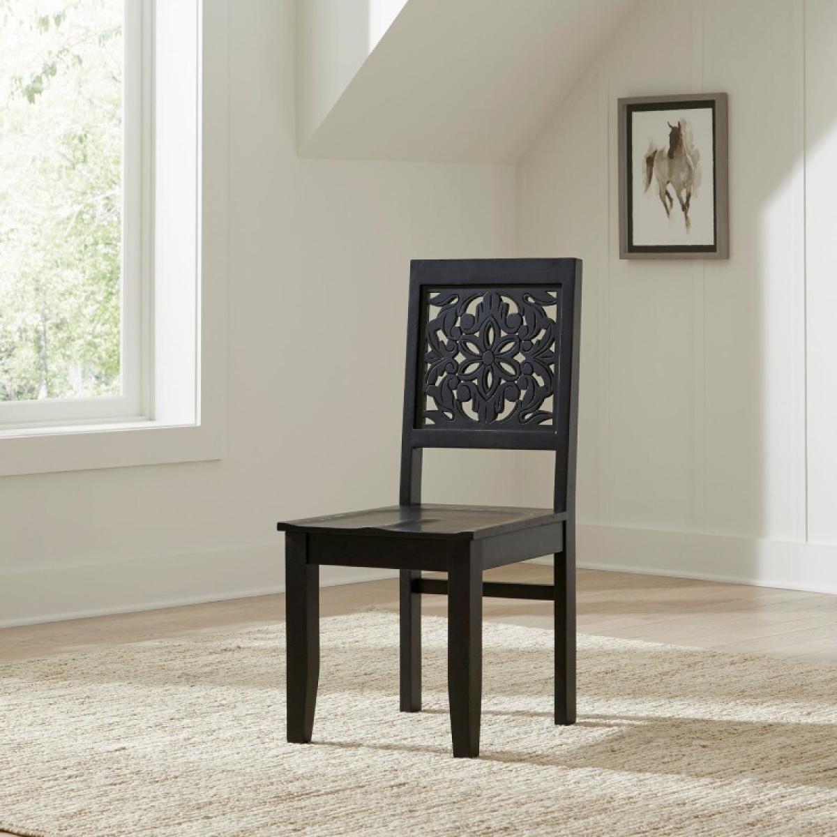 Accent Chair- Black - Image 2