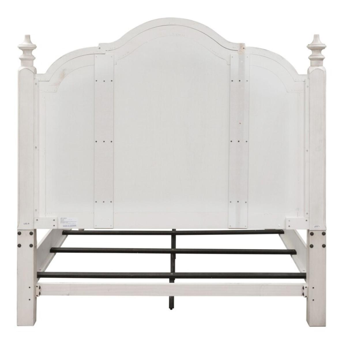 Farmhouse Reimagined Queen Poster Bed - Image 5