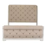 King California Sleigh Bed, Dresser & Mirror - Image 4