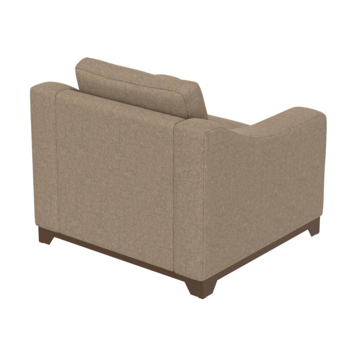 Wooden Frame & Base, Armchair - Natural Parota - Image 4