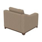 Wooden Frame & Base, Armchair - Natural Parota - Image 4